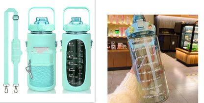 Water Bottle Set with Holder