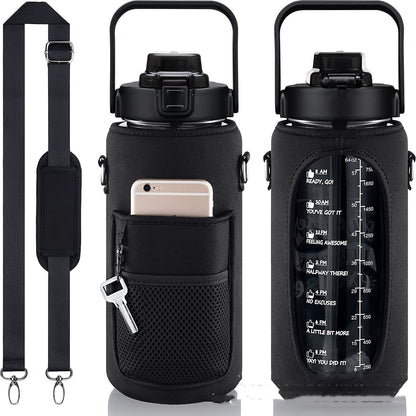 Water Bottle Set with Holder