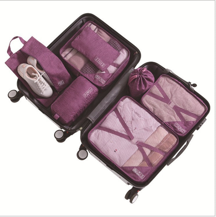 7-Piece Travel Packing Cubes Organizer Set