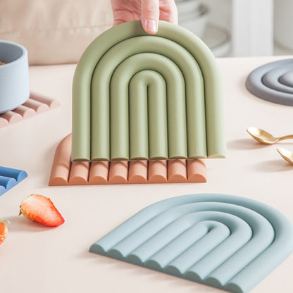 Arched Silicone Trivet and Decor