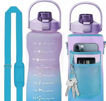 Water Bottle Set with Holder