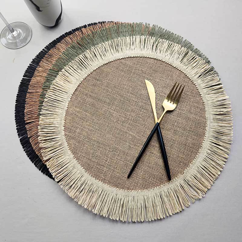 Fringe Placemat Table Decor