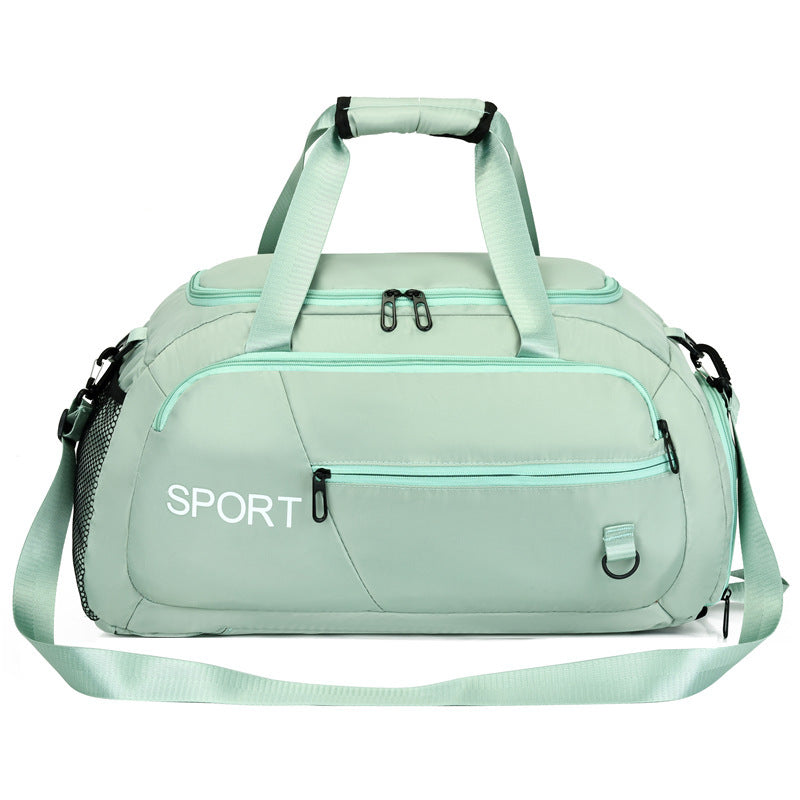 Shoulder Bag and Backpack With Shoe Compartment