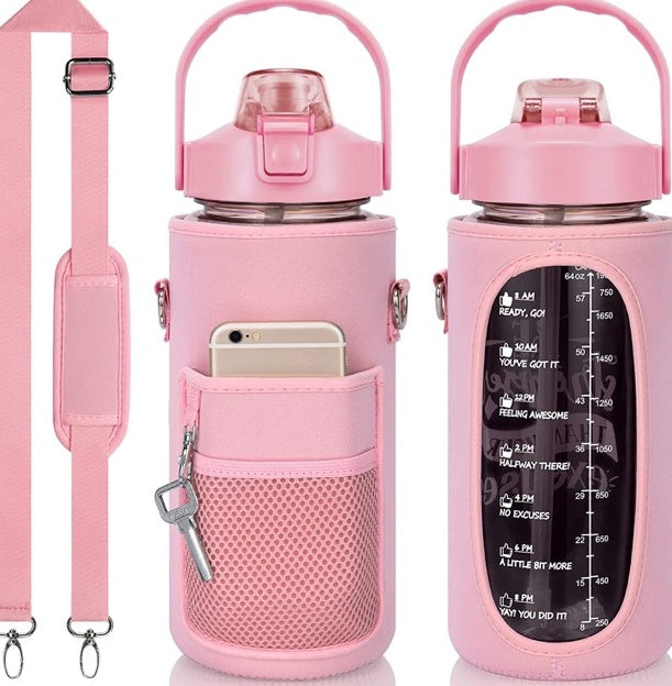 Water Bottle Set with Holder