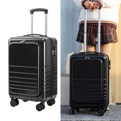 Front Panel Opening Carry On Suitcase